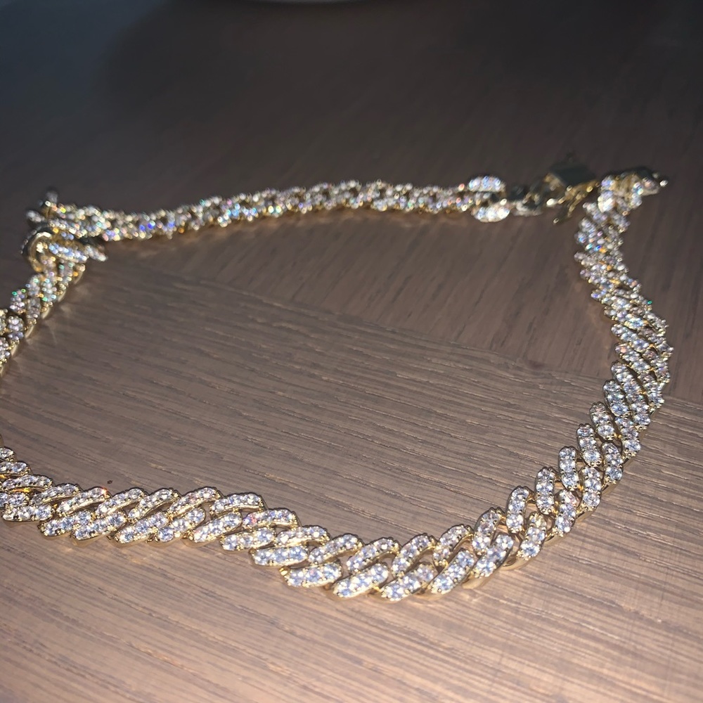NEW! 16 mm mini Cuban chain choker